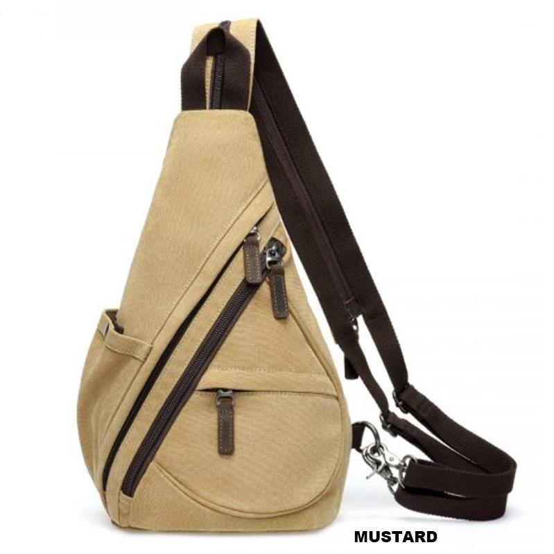 DaVan Multifunctional Canvas Sling Bag MF 6881