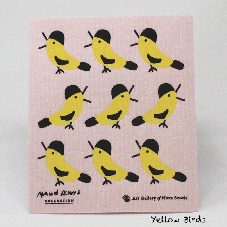 Maud Lewis Swedish Dishcloths