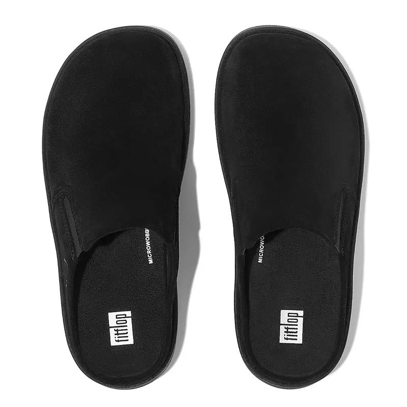 Fitflop GEN-FF Elasticated Suede Mules Black