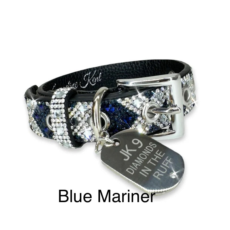 Diamonds in the Ruff Dog Collar - Small