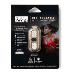 Night Scope Rechargeable LED Clip-On Light