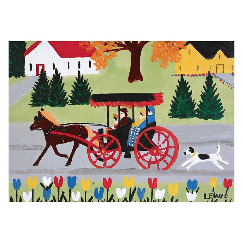 Maud Lewis Large Magnets