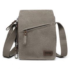 DaVan Small Canvas Shoulder Bag