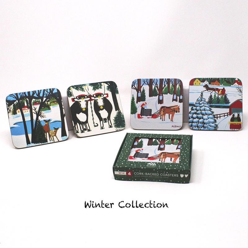 Maud Lewis Coaster Set of 4