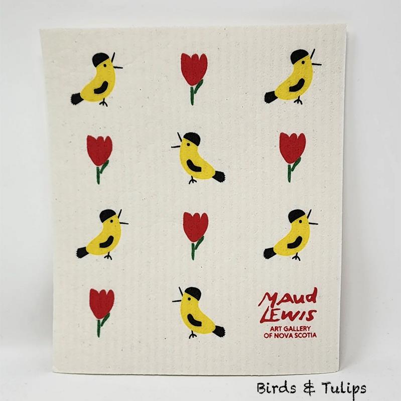 Maud Lewis Swedish Dishcloths