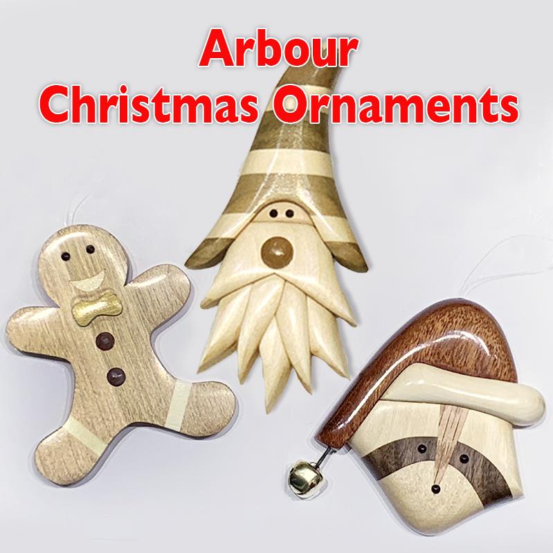 Wood Christmas Ornaments