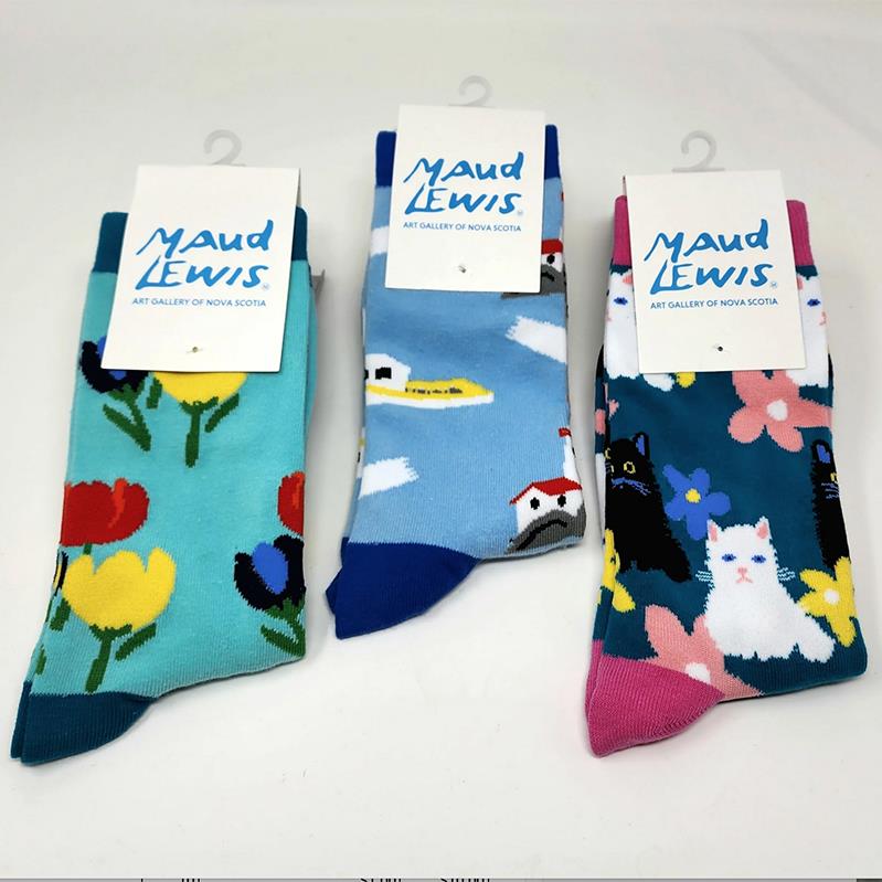 Maud Lewis Socks