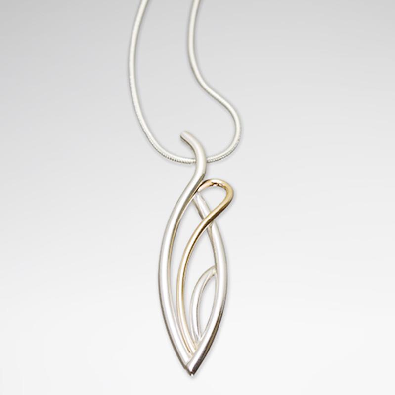 Constantine Designs Flame Small Pendant