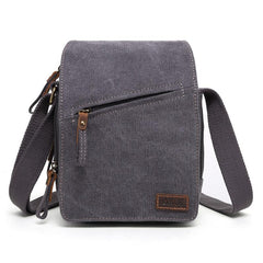 DaVan Small Canvas Shoulder Bag