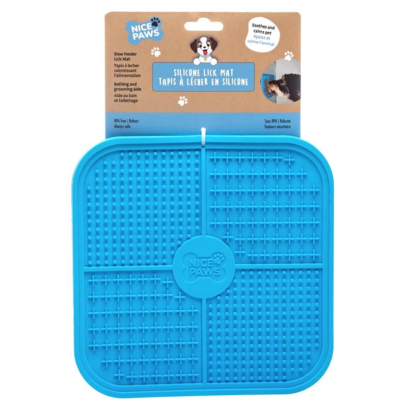 Silicone Dog Pet Lick Mat Pad Boredom Buster Slow Feeder Bath