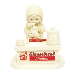 Snowbabies Working Gingerbread Kitchen