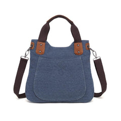 Davan Cotton Linen Shoulder Bag