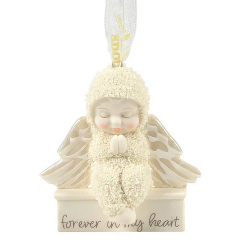 Snowbabies Clip Ornament, Forever in Heart