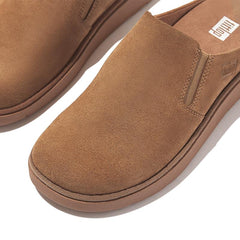 Fitflop GEN-FF Elasticated Suede Mules Desert Tan