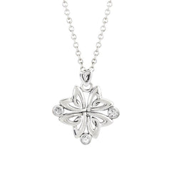 Boudicca Pendant - Crystal CZ Flower