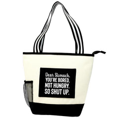 Insulated Canvas Lunch Tote