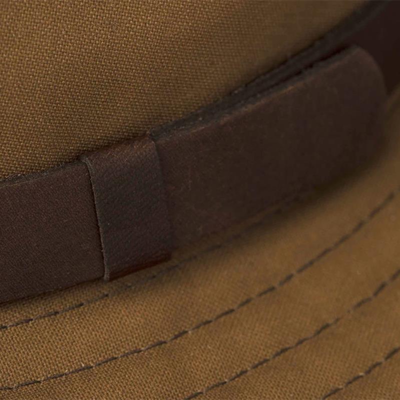 Tilley Waxed Rugged Fedora in Tan